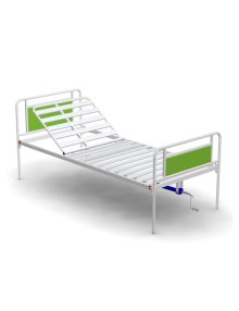 Кровать медицинская функциональная 2-х секционная КФМ-2nl-2